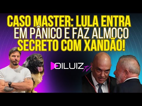 BATEU O DESESPERO: Vazou o almoço secreto de Lula e Xandão para se blindar no caso Master!