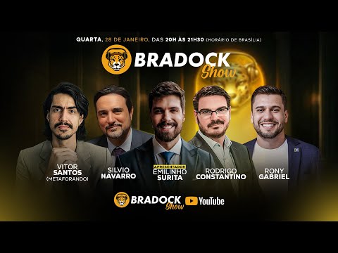 Bradock Show 28/01/26 - Emilinho Surita, Constantino, Silvio Navarro, Rony Gabriel e Metaforando