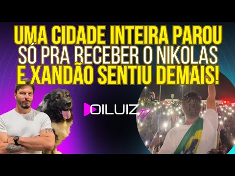 Uma cidade inteira parou só pra receber a Caminhada
