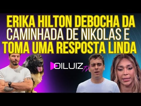 Erika Hilton tenta debochar da caminhada