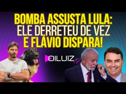 ACABOU PARA ELE: Lula derreteu de vez, está desesperado e Flávio Bolsonaro vira líder isolado!