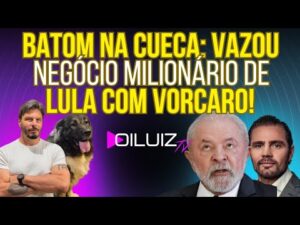 BATOM NA CUECA: vazou negócio milionário de Lula com Vorcaro!