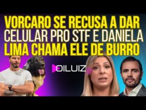 TENTE NÃO RIR: Vorcaro fica com medo de dar o celular pro STF e Daniela Lima chama ele de burro!