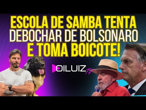 QUEM LACRA NÃO LUCRA: Escola de Samba recebe grana do Lula