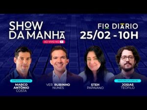 SHOW DA MANHÃ 25/02/2026
