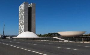 Fachada do Congresso onde senado debate cpi do crime