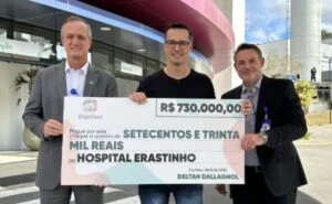 Portal Fio Diário 9 Deltan Dallagnol em doação para Hospital Erastinho