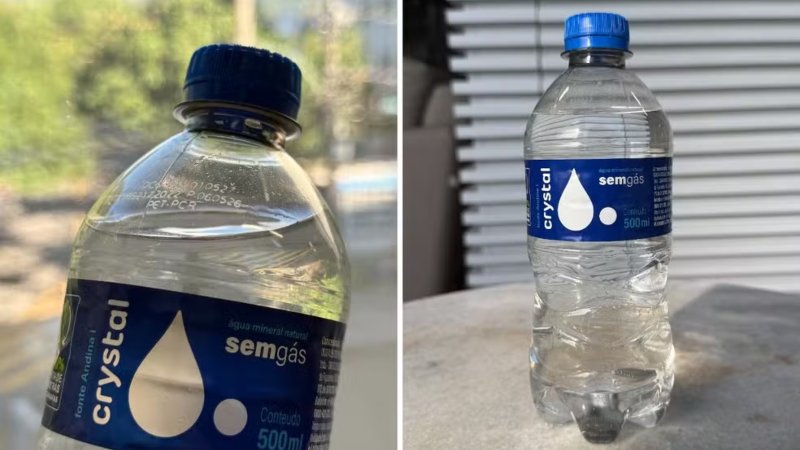 Anvisa encontra bactéria na água Crystal