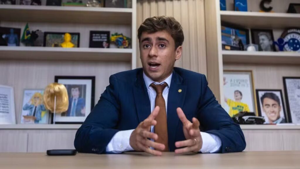 Nikolas Ferreira propõe corte de até 50% nos salários de políticos em crise fiscal 1 Nikolas lidera influência no Instagram e direita domina ranking de engajamento