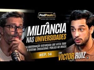 Paulo Souza Oficial - PAULO SOUZA OFICIAL 11/06/2026 - O Terror dos militantes da esquerda - Victor Ruiz no PodPaulo - Ep. 14