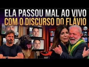 oiluiz TV - OILUIZ TV 08/07/2026 - APRESENTADORA DA GLOBO OUVE O DISCURSO DE FLÁVIO BOLSONARO E CHORA DE RAIVA AO VIVO!