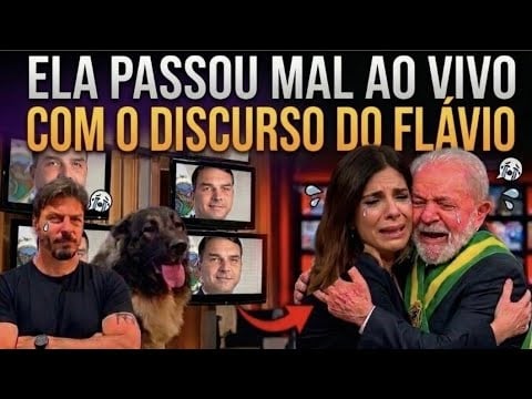 Portal Fio Diário 58 oiluiz TV - OILUIZ TV 08/07/2026 - APRESENTADORA DA GLOBO OUVE O DISCURSO DE FLÁVIO BOLSONARO E CHORA DE RAIVA AO VIVO!