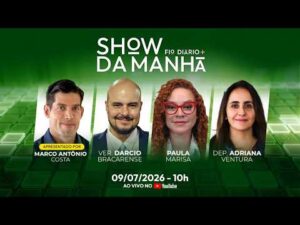 Show da Manhã - SHOW DA MANHÃ 09/07/2026 - MORAES É DERROTADO NOS EUA
