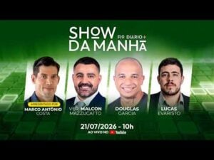 Show da Manhã - SHOW DA MANHÃ 21/07/2026 - ORTEGA PROÍBE ELEIÇÕES, PETRO NEGA RESULTADO E LULA DESAFIA RUBIO | 21/07/2026