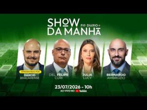 Show da Manhã - SHOW DA MANHÃ 23/07/2026 - FLÁVIO BOLSONARO QUESTIONA URNAS E LULA FOGE DOS DEBATES | 23/07/2026