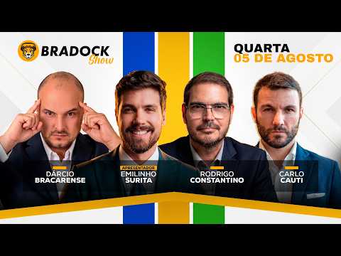 Portal Fio Diário 42 Bradock Show - BRADOCK SHOW 05/08/2026 - 🔴 EMILINHO SURITA, RODRIGO CONSTANTINO, DÁRCIO BRACARENSE E CARLO CAUTI | Bradock Show