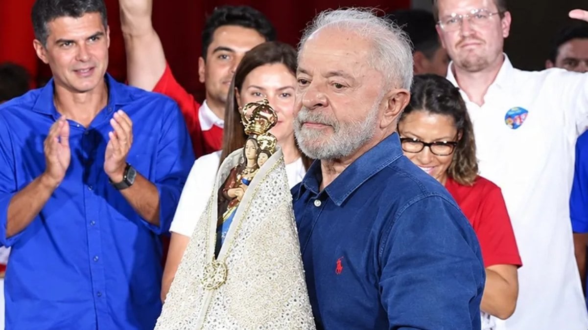 lula nossa senhora aparecida padroeira